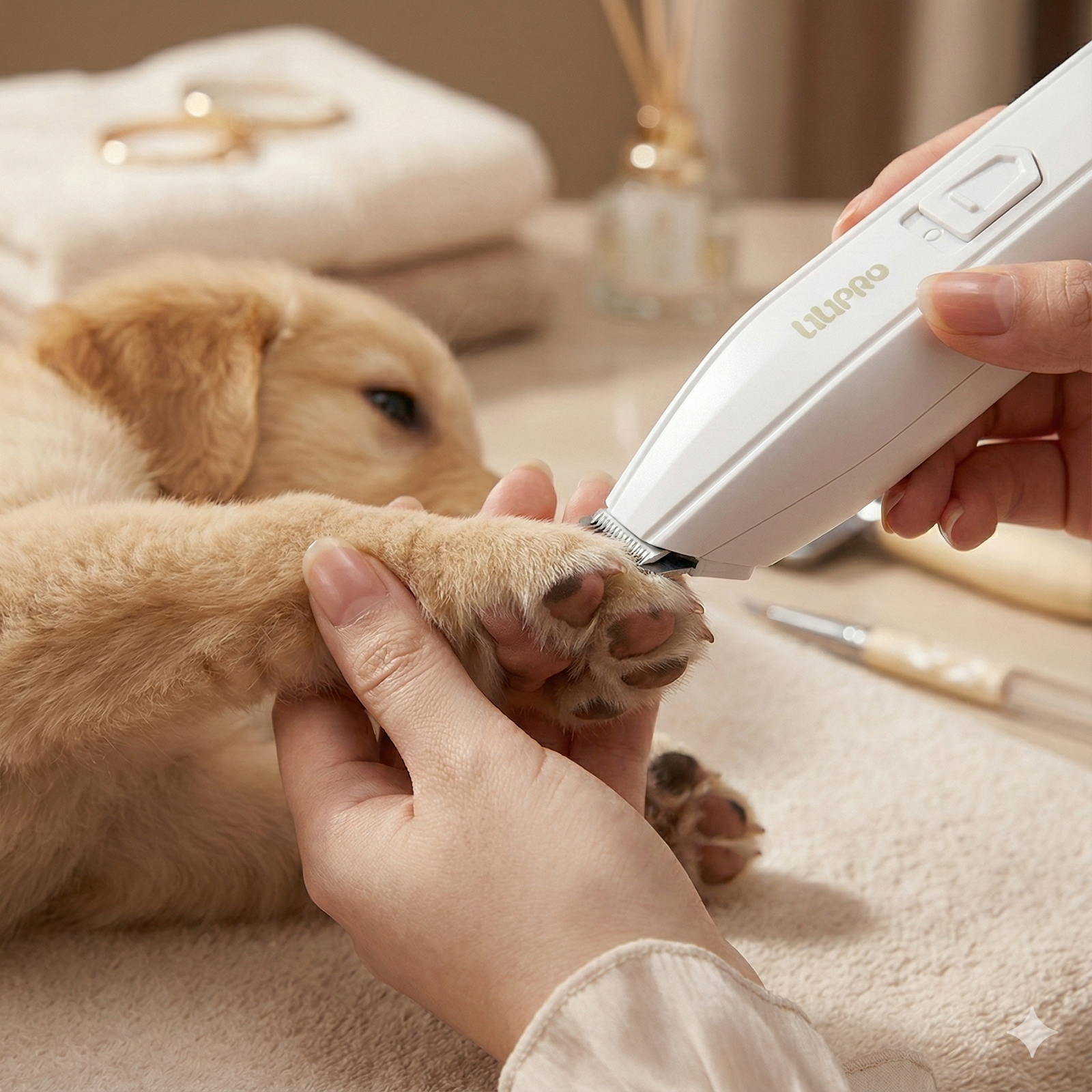 Recortadora de pelos para patas de animales