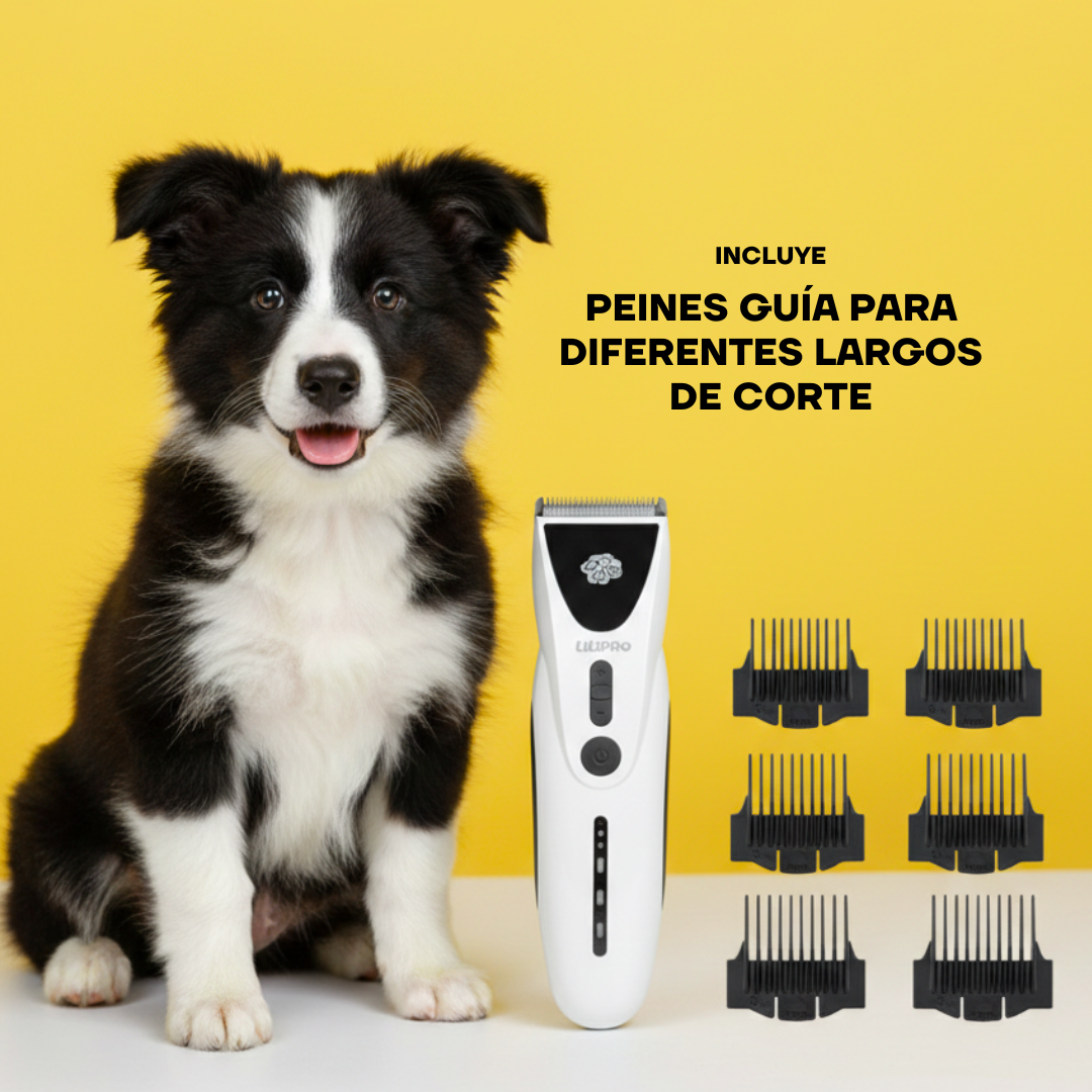 Cortapelos Inalámbrico Potente para Perros y Gatos con Cuchilla Cerámica | LILIPROPET PT306