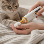 Lima de Uñas Profesional Eléctrica para Perros y Gatos con Pantalla LED | LILIPROPET PG102