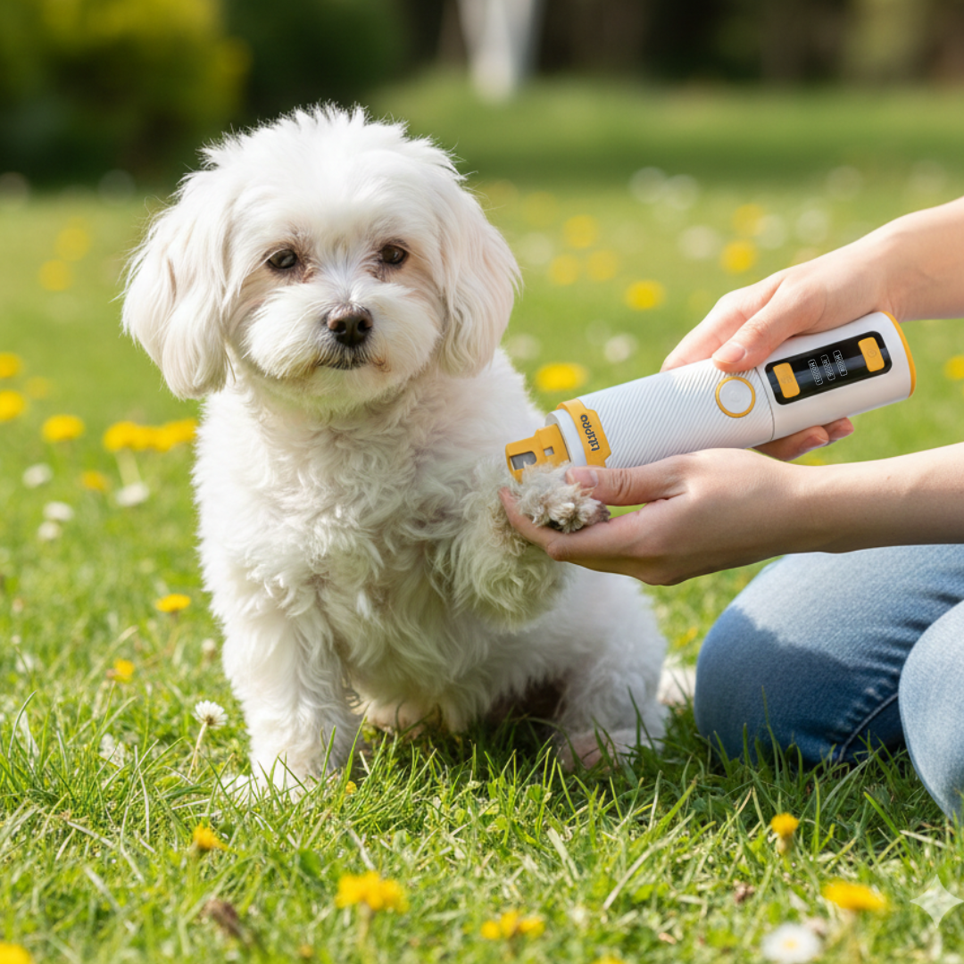 Lima de Uñas Profesional Eléctrica para Perros y Gatos con Pantalla LED | LILIPROPET PG102