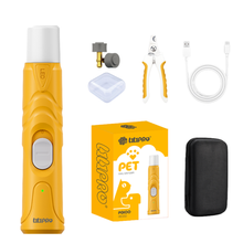 Lima de Uñas Eléctricas para Perros y Gatos con Luz LED