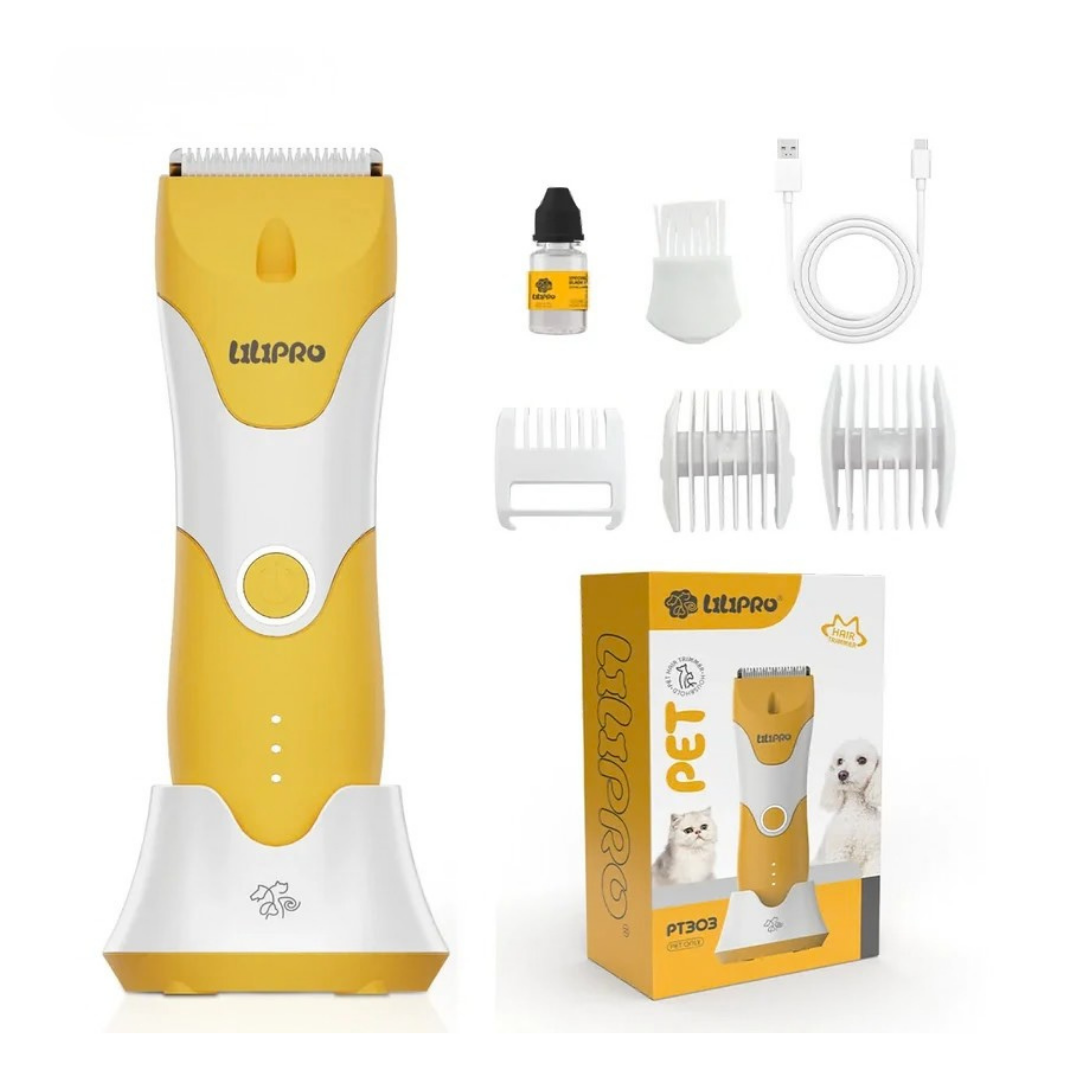 Cortapelos Inalámbrico para Gatos y Perros con LED | LILIPROPET PT303