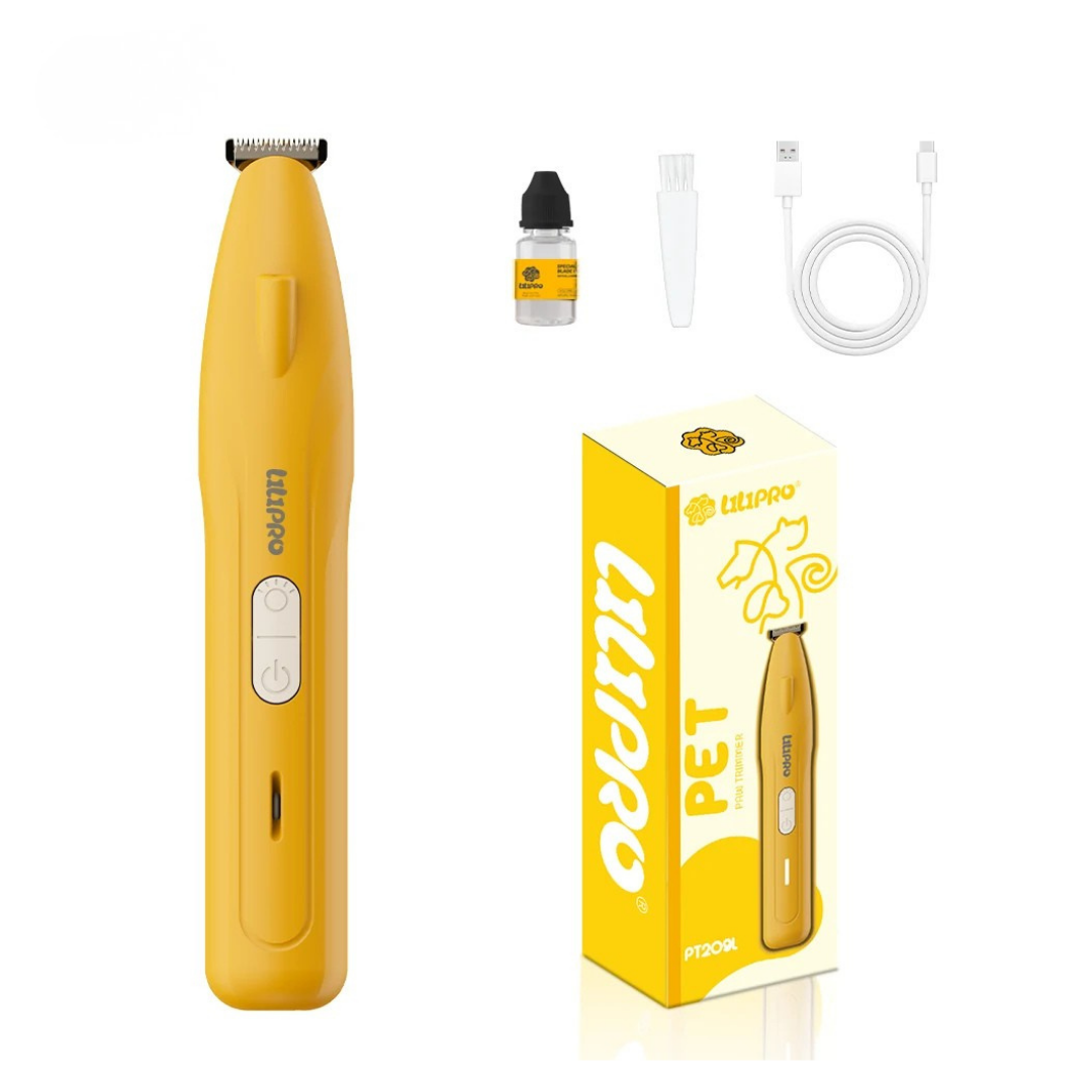 Recortadora de Pelo para Patas con LED y 2 Velocidades para Perros y Gatos | LILIPROPET PT209L