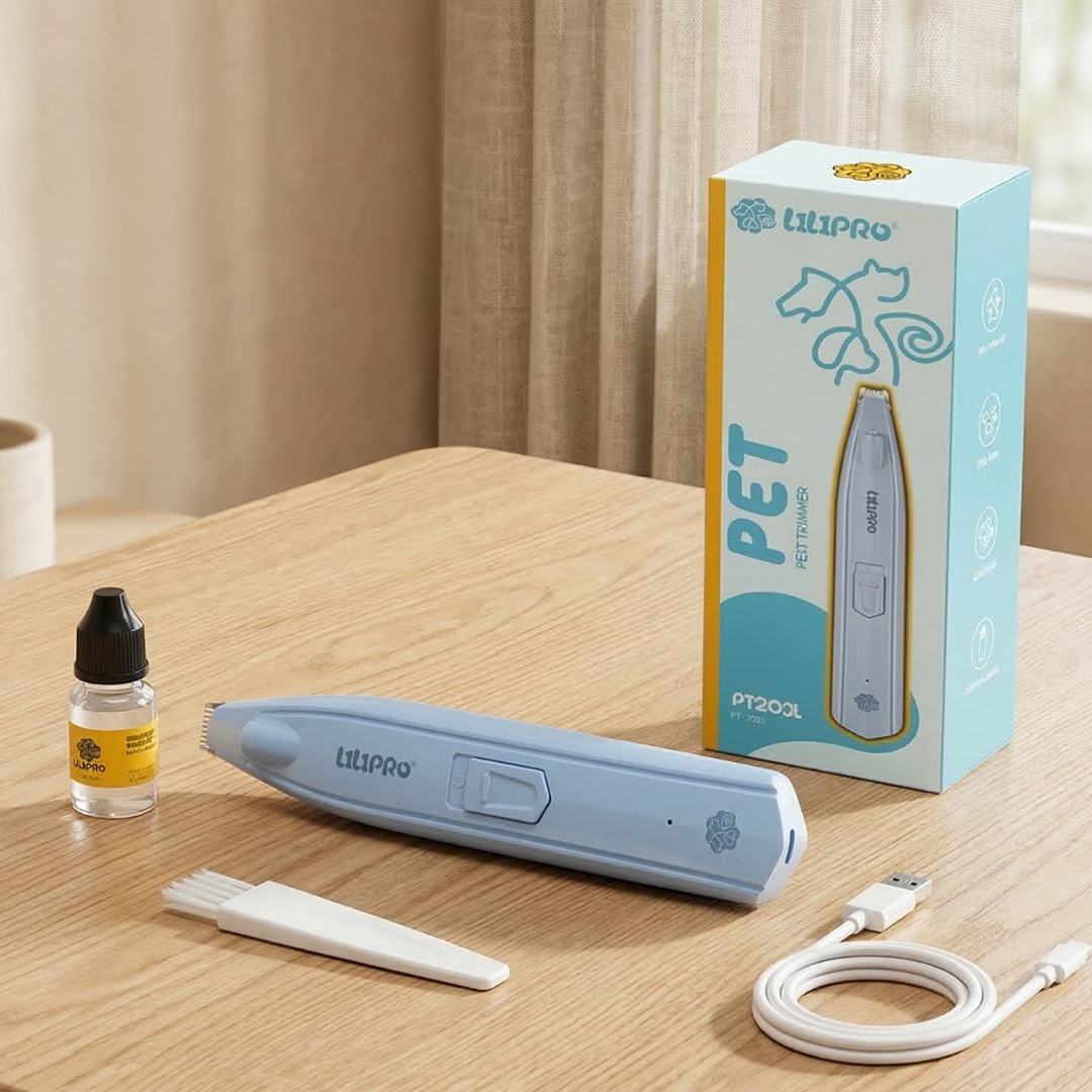 Recortadora de Pelo para Patas con Luz LED para Perros y Gatos | LILIPROPET PT203L