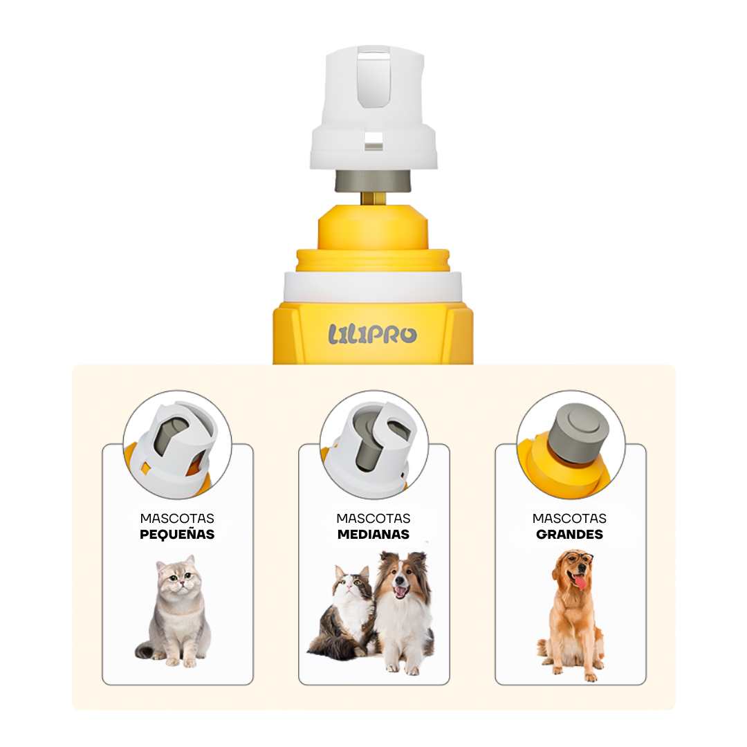 Lima de Uñas Eléctrica  para Perros y Gatos con LED | LILIPROPET PG101