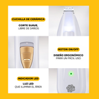 Recortadora de Pelo para Patas con Luz LED y Cuchilla Cerámica | LILIPROPET PT204L