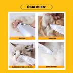 Recortadora de Pelo para Patas con Luz LED y Cuchilla Cerámica | LILIPROPET PT204L