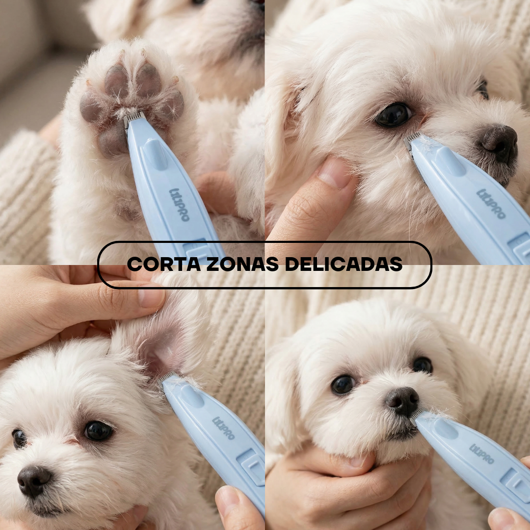 Recortadora de Pelo para Patas con Luz LED para Perros y Gatos | LILIPROPET PT203L