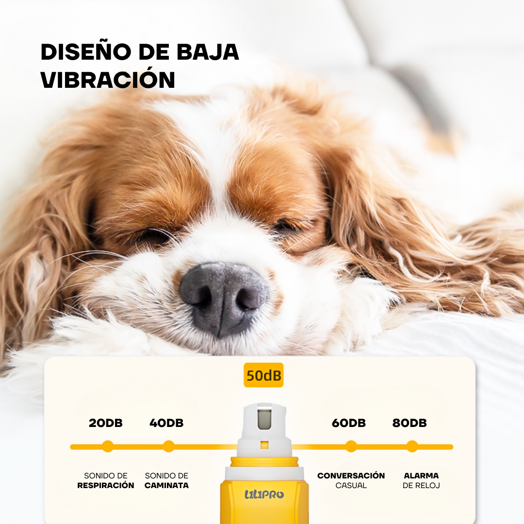 Lima de Uñas Eléctrica  para Perros y Gatos con LED | LILIPROPET PG101