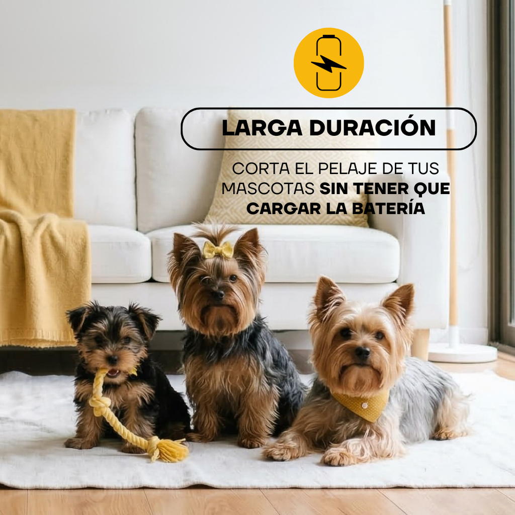 Cortapelos Compacto para Perros y Gatos con LED | LILIPROPET PT304