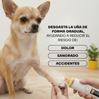 Lima de Uñas Profesional Eléctrica para Perros y Gatos con Pantalla LED | LILIPROPET PG102