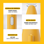 Recortadora de Pelo para Patas con LED y 2 Velocidades para Perros y Gatos | LILIPROPET PT209L