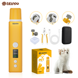 Lima de Uñas Eléctrica  para Perros y Gatos con LED | LILIPROPET PG101