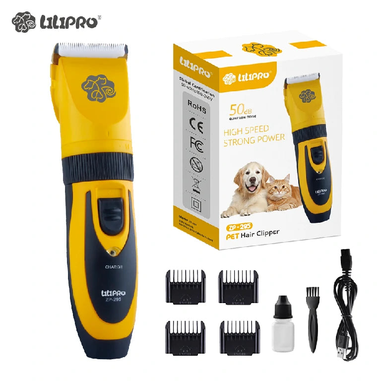 Cortapelos Profesional Inalámbrico para Perros Grandes | LILIPROPET ZP295
