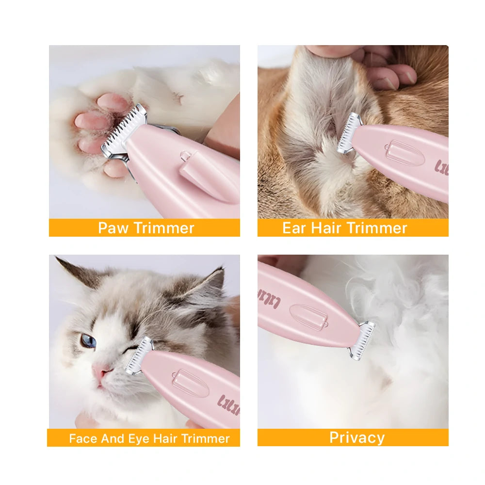 Recortadora de Pelo para Patas para Perros y Gatos con LED | LILIPROPET PT200L