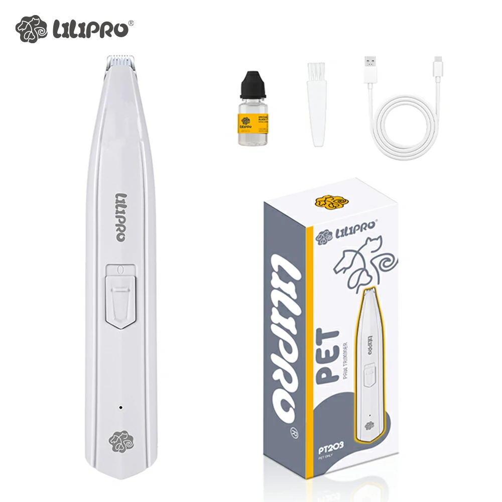 Recortadora de Pelo para Patas Inalámbrica y Silenciosa para Perros y Gatos | LILIPROPET PT203