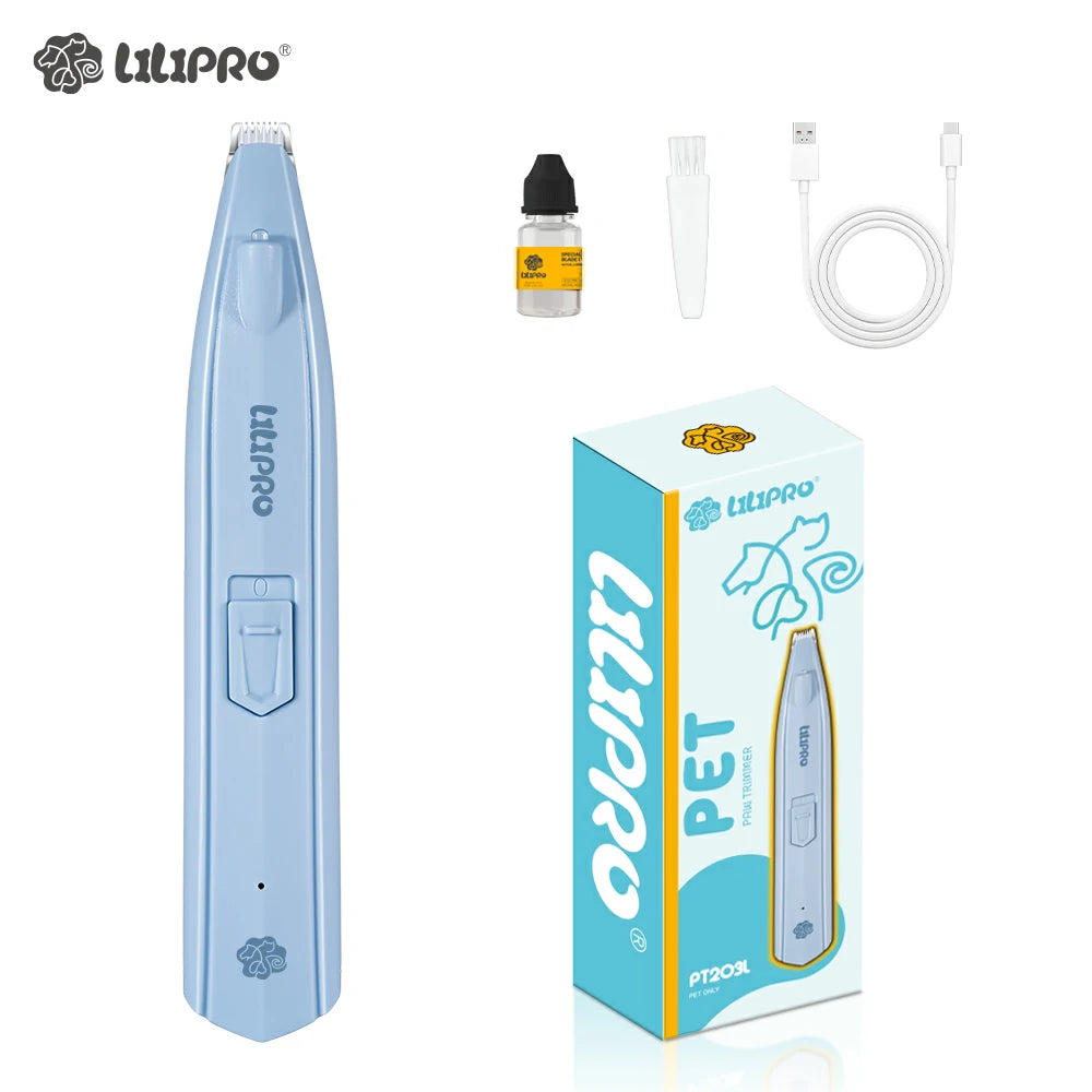 Recortadora de Pelo para Patas con Luz LED para Perros y Gatos | LILIPROPET PT203L