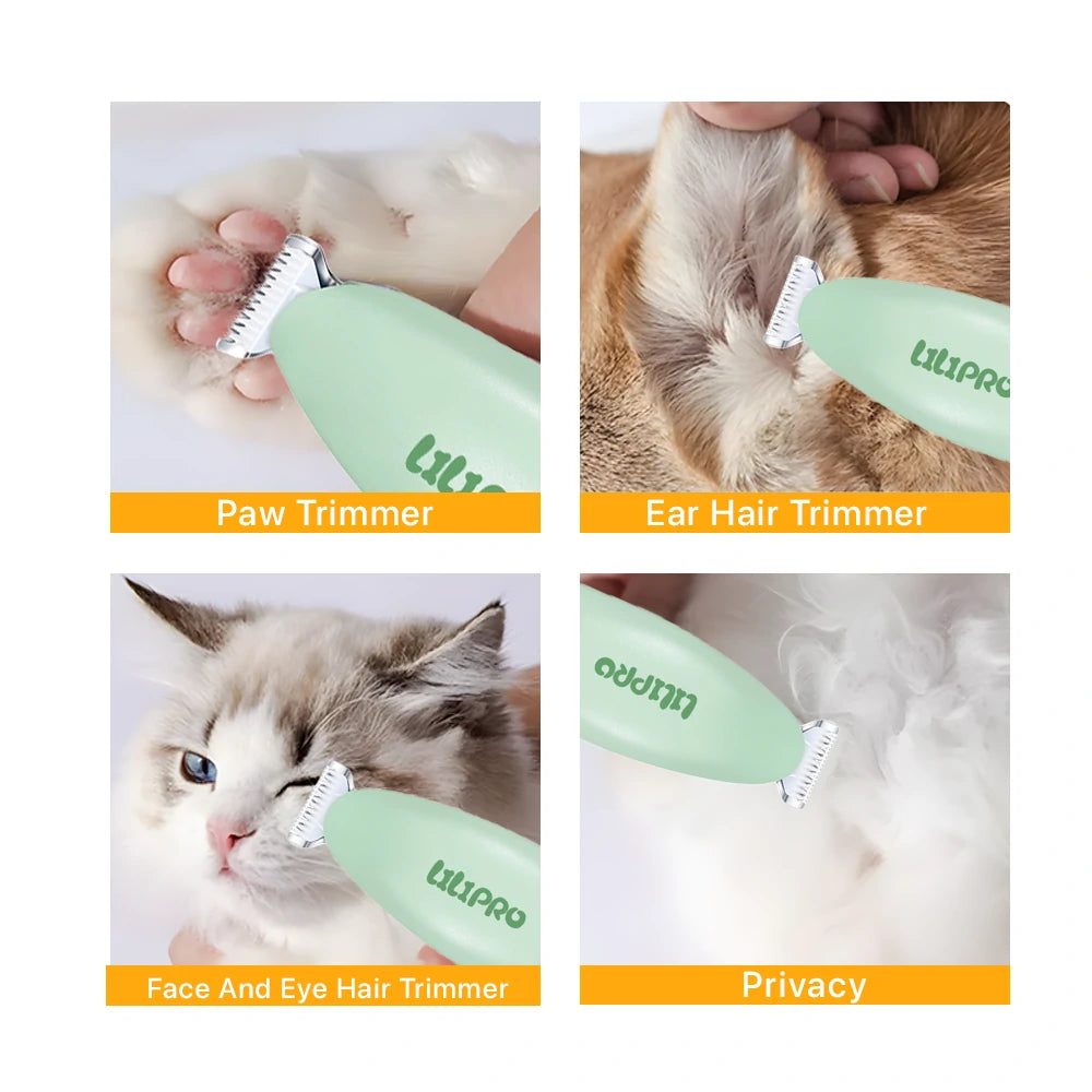 Recortadora de Pelo para Patas Silenciosa para Perros y Gatos | LILIPROPET PT206
