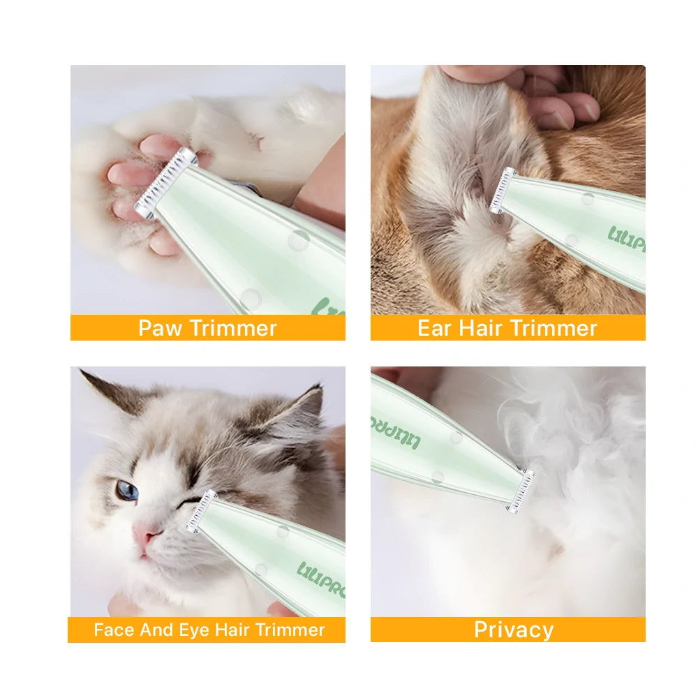 Recortadora de Pelo para Patas con Succión para Perros y Gatos | LILIPROPET PT208